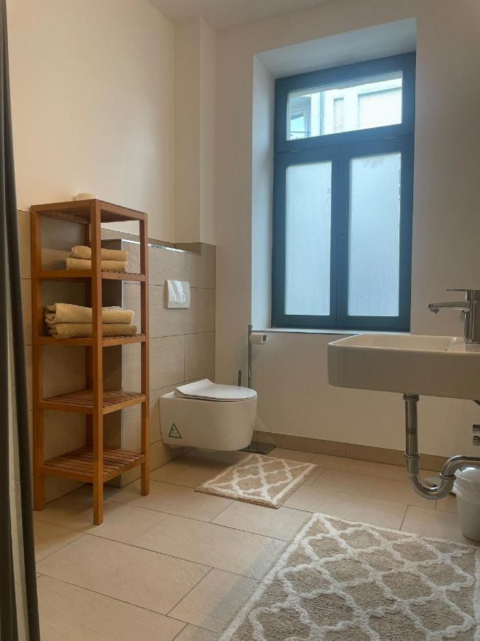 Karli Sudvorstadt Leipzig Ferienwohnung Unterkunft Luaran gambar